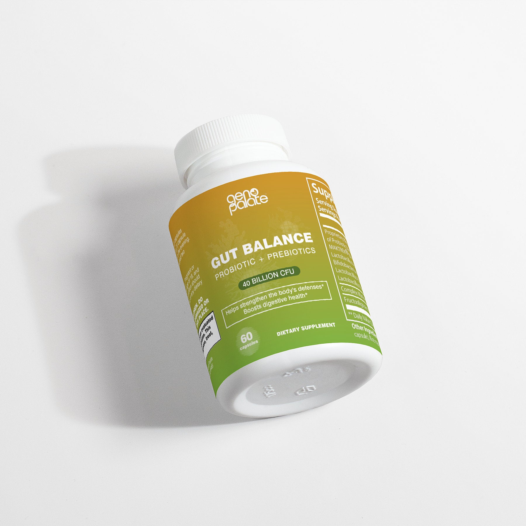 Gut Balance Probiotic + Prebiotics (40 Billion CFU)