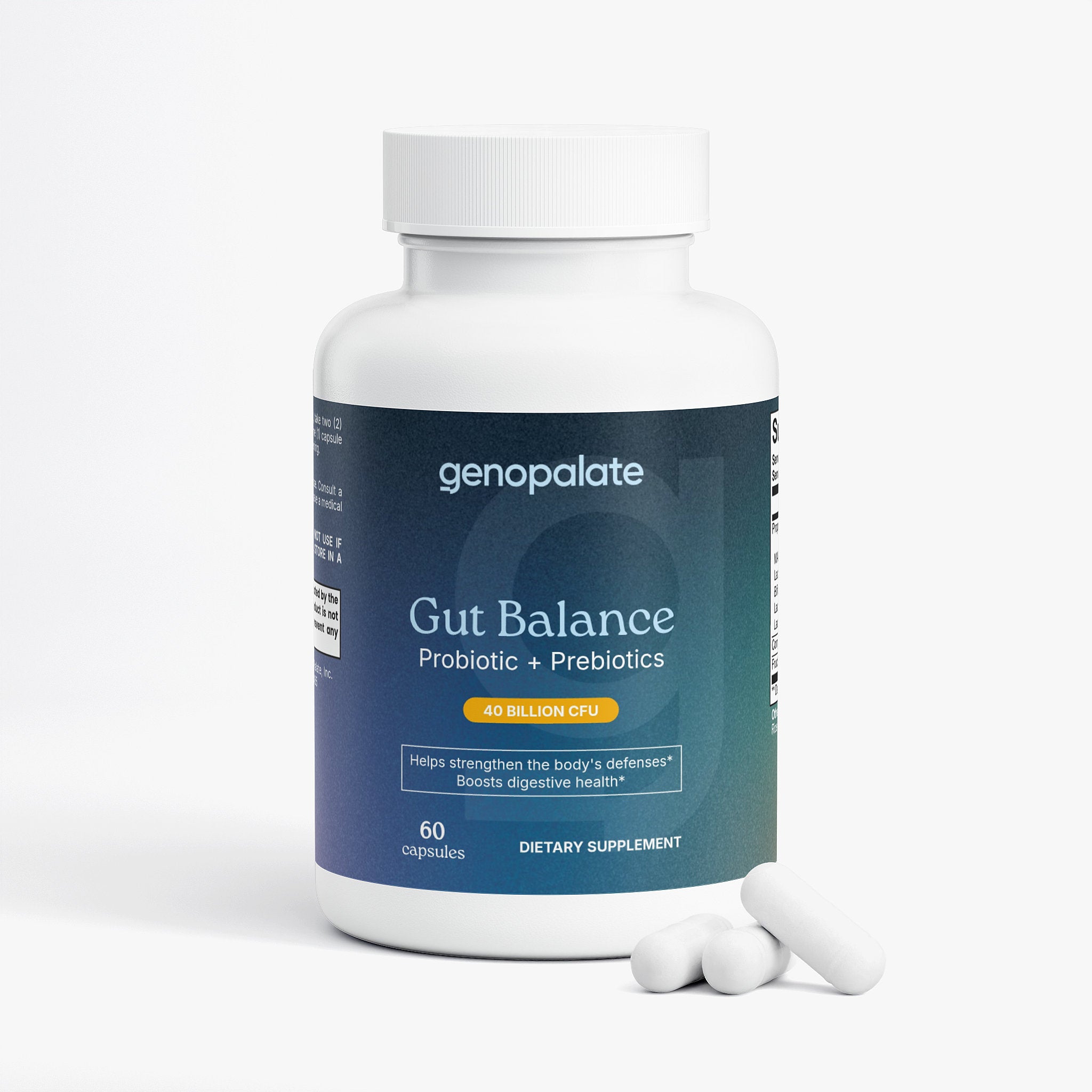 Gut Balance Probiotic + Prebiotics (40 Billion CFU)