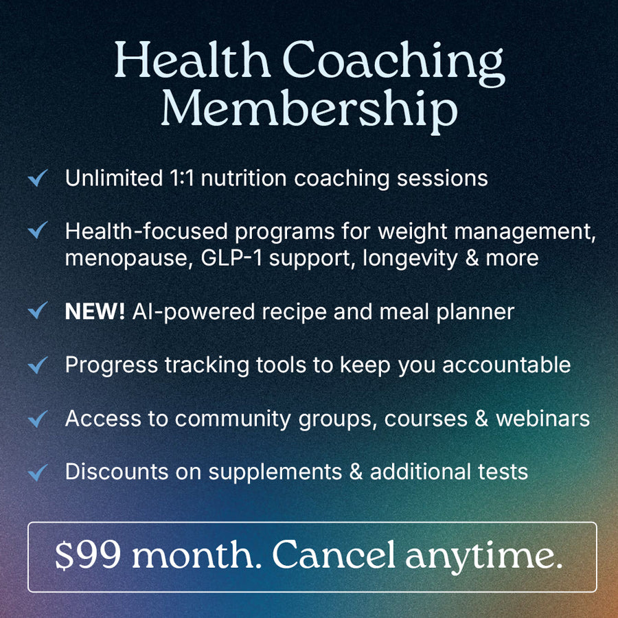 DNA Food Test Kit + Health Coaching Membership
